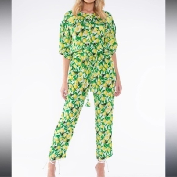 TAJ by Sabrina Crippa Pants - NEW ✨ LUCIANA JUMPER - BELLISIMO LIMONCELLO